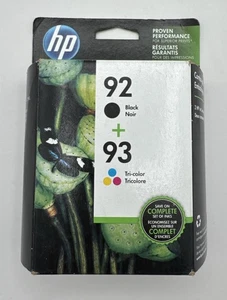 Original HP 92 Negro + 93 Tricolor Nuevo C9513FN NUEVO PRECINTADO 2/21 - Imagen 1 de 6