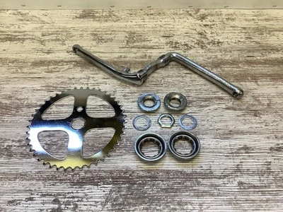 Juego de bielas Old School BMX soporte inferior Tange Raleigh Schwinn años 80 Foto 1 de 4