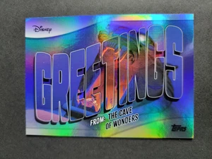 The Cave of Wonders 2025 Topps Disney Wonder Greetings From: GF-17 - Picture 1 of 2