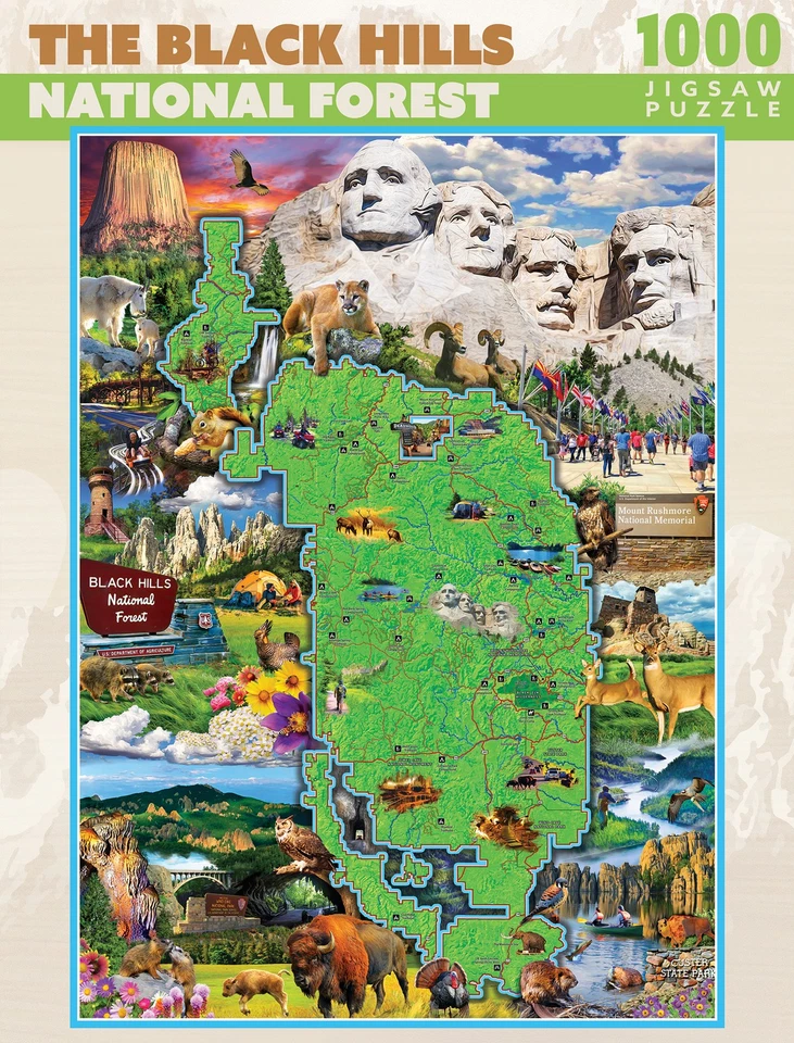MasterPieces - Black Hills National Park 1000 Piece Jigsaw Puzzle