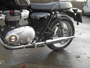 Escape Triumph Bonneville T100 / T120 Norman Hyde Classic TOGA - Imagen 1 de 4
