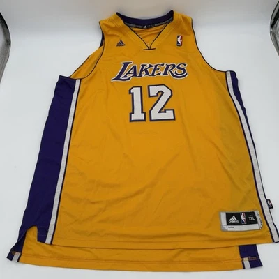 Dwight Howard #12 Los Angeles Lakers Adidas NBA Jersey XXL Yellow - Image 1 of 4