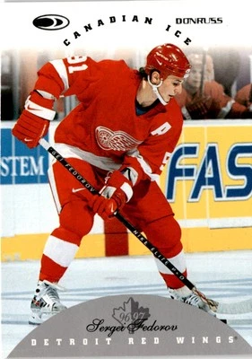 1996-97 Donruss Canadian Ice #55 Sergei Fedorov Detroit Red Wings - Image 1 of 2