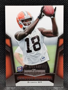 2010 Topps Unrivaled #128 Carlton Mitchell Rookie /999 - Cleveland Browns - Picture 1 of 2