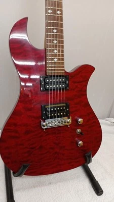 B.C.RICH EAGLE 360JE Used Basswood body Maple neck Red - Image 1 of 4