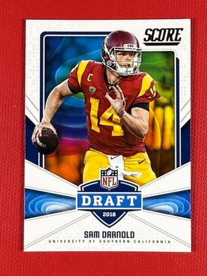 2018 Score Nfl Draft Sam Darnold #1 (RC) - Image 1 of 2