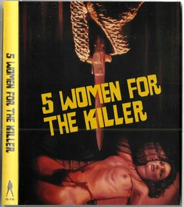 5 Women For the Killer Blu Ray Vinegar Syndrome Giallo slipcase,slipcase only - Picture 1 of 2