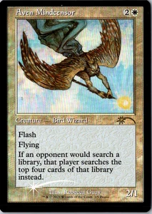 Aven Mindcensor (Retro Frame) R WPN & Gateway Promos 1 FOIL Near Mint - Picture 1 of 1