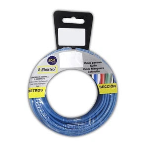 EDM Flexible Cable Reel 4mm Blue 10 MTS Halogen Free - Afbeelding 1 van 1
