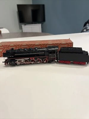 Treno Marklin 3027- Gn 800. Primi Anni 60. Lunghezza 26 Cm. Ottime Condizioni. - Immagine 1 di 4