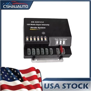 Hideaway Strobe Lights Kit Control Box Replacement 6 Bulbs Hide-A-Way - Picture 1 of 4