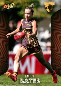 Tarjeta Hawthorn Hawks AFLW Select Footy Stars 2025 - Emily Bates - Imagen 1 de 3