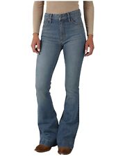 Kimes Ranch Women's Jennifer Medium Wash High Rise Stretch Trouser Jeans Medium