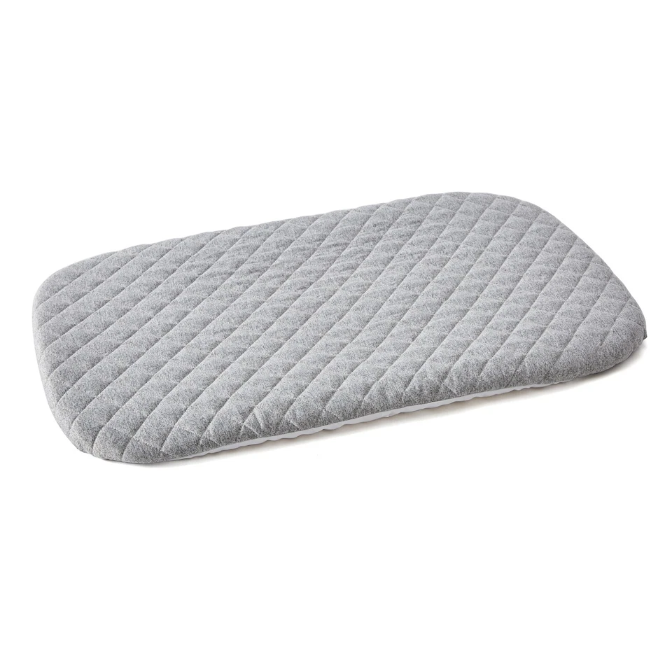 Sábana bajera y mesita de noche para bebé - gris Foto 1 de 4