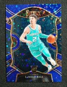 🌟 LAMELO BALL 2020-21 Panini Select Concourse #63 Blue Disco PRIZM RC /25