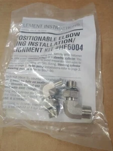 DOMETIC SEASTAR *NUEVO FABRICANTE DE EQUIPOS ORIGINALES* KIT DE INSTALACIÓN/REALINEACIÓN DE CODO ORBE #HF6004 - Imagen 1 de 4