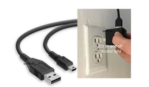 USB Charger Cord Cable Plug for OneTouch Verio IQ Blood Glucose Monitoring Meter - Zdjęcie 1 z 1