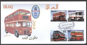  Iraq Irak 2017, Buses Transportation Aviation, FDC 738 - Picture 1 of 1