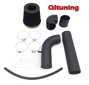 Coated Black Cold Air Intake Kit For 1997-2003 Chevy S10 2.2L L4 LS Xtreme - Foto 1 di 1
