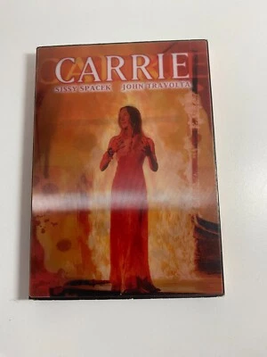 Carrie w/dust jacket Sissy Spacek John Travolta (DVD) *Horror Mystery** - Image 1 of 4