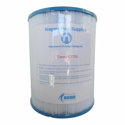 Davey Monarch Easy Clear 3000 CF750 EC750 Pool Filter Cartridge Element - Image 1 of 3