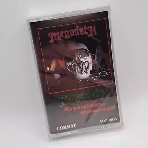 Megadeth Killing is My Business Cassette Tape 1985 Combat MXT 8015 New Sealed - Picture 1 of 8