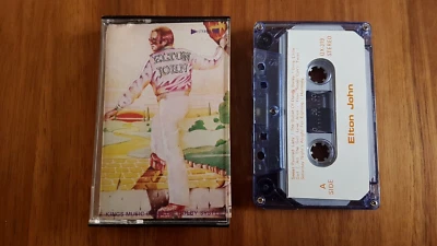 RARE ELTON JOHN GOODBYE YELLOW BRICK ROAD CASSETTE TAPE MALAYSIAN IMPORT - Image 1 of 2