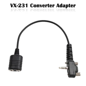K Interface Headset Port Converter Cable for Vertex VX-210 VX-228 VX-230 VX-231 - Zdjęcie 1 z 16