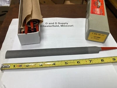 Simonds 73319500, Half Round, American-Pattern Double Cut, 8" File, Second Cut - Image 1 of 4