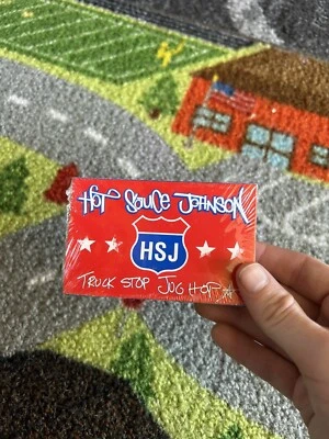 Hot Sauce Johnson Truck Stop Jug Hop Mix Sampler Promotional Cassette Tape*NEW* - Image 1 of 3
