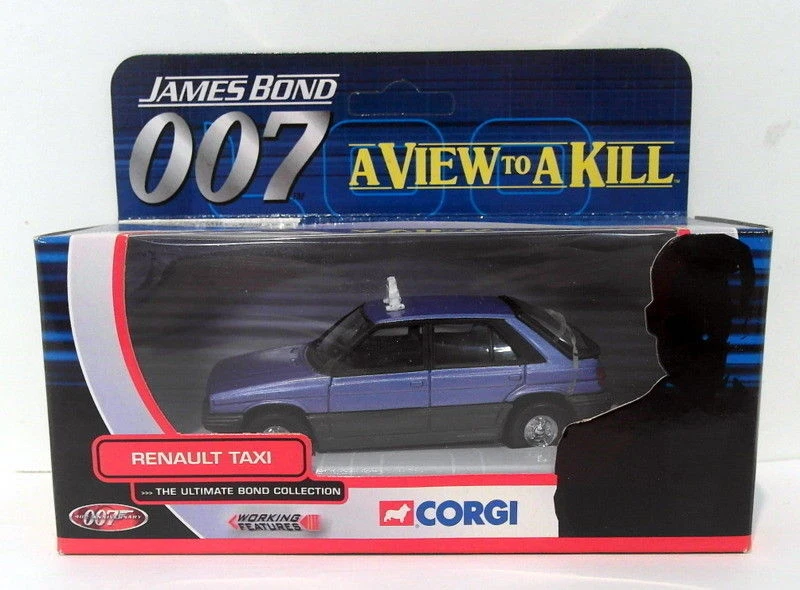 Corgi Appx 1/36 Scale Diecast TY06402 Renault Taxi A View To A Kill 007 Bond - Image 1 of 1
