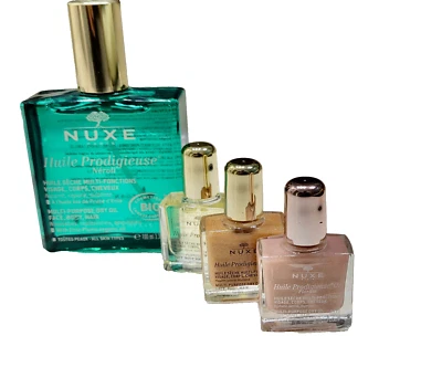 NUXE Dry Oils Huile Prodigieuse Selection-4 scents-original+florale+Or+Neroli - Image 1 of 4