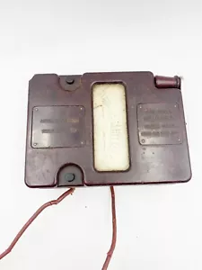 Vintage Heavy 'Megger' Brand Bakelite 500 Volts Insulation Tester Voltmeter - Picture 1 of 7