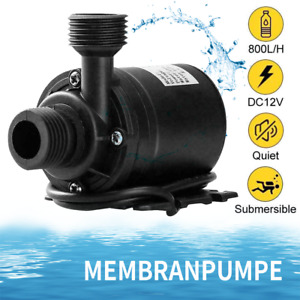 Wasserpumpe Selbstansaugende Pumpe DC12V~800L Hochdruckpumpe Membranpumpe Pumpe