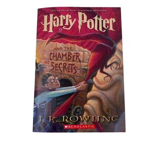 Harry Potter & The Chamber of Secrets Paperback by J K Rowling EUC Smoke Free - Picture 1 of 8