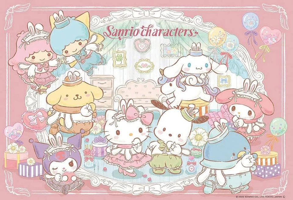 Beverly 300pc Sanrio Puzzle Matching Outfits (26x38cm) 300-023 JP - Image 1 of 1