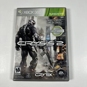 Crysis 2 Platinum Hits (Microsoft Xbox 360/One/Series X, 2011)  No Manuel - Picture 1 of 5