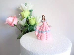 Modellino giocattolo principessa rosa fiaba di Mojo Fun 10 cm cake topper nuovo - Foto 1 di 4