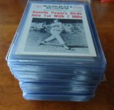 1961 NU-CARD BASEBALL SCOOPS COMPLETE SET 401-480 MANTLES,RUTH NICE SET A-1067