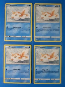 4x Goldeen 48/214 Pokemon card SM Unbroken Bonds common NM - Picture 1 of 1