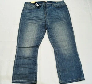 Tommy Hilfiger Women's Light Wash Jean Denim Straight Leg Crop Pants Size 14 NWT - Picture 1 of 5