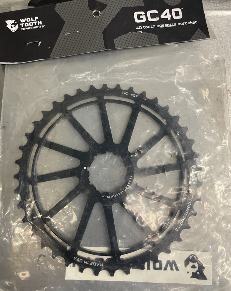 Wolf Tooth Components GC40 40 tooth cog for SRAM 11-36  10-speed MTB cassette - Image 1 of 1