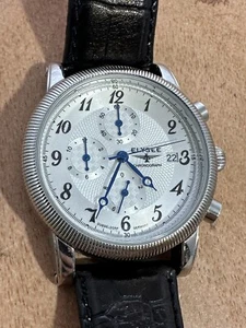 Elysee GERMANY PILOTS STIL HERREN CHRONOGRAPH QUARZUHR 80248 - Bild 1 von 11