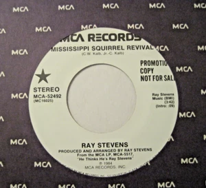 45-rpm- MCA / Ray Srevens / Mississippi Squirrel Revival / *PEOMO*VG+ /1984 - Picture 1 of 3