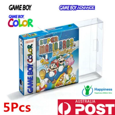 5Pcs Game Cartridge Cover Protector Case Nintendo Game Boy GBA Display Boxed  - Image 1 of 4