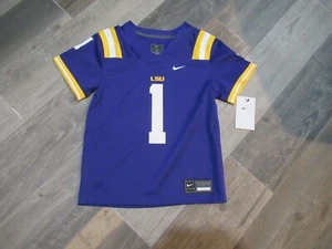 LSU Tigers Fußball Trikot Jugend Größe 6 neu mit Etikett kostenloser Versand - Bild 1 von 6