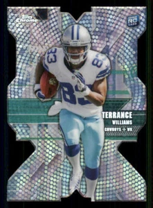 2013 Topps Chrome Rookie Die Cuts Refractors #RDCTWI Terrance Williams - Picture 1 of 2