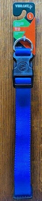 Large Dog Collar - Vibrant Life New with Tags, Adjustable 15"-26" Ships FREE - Image 1 of 4