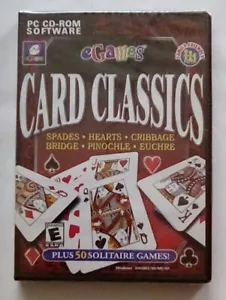 Card Classics Spades Hearts Cribbage Bridge Pinochle Euchre Soliatire for PC - Picture 1 of 2