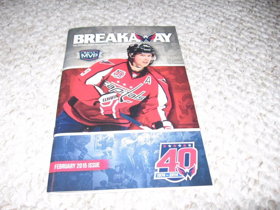 Washington Capitals Breakaway 2015 Nicklas Backstrom Febrero Beagle Foto 1 de 1
